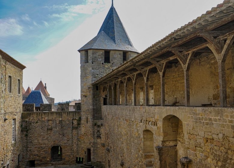 CASTLE AND RAMPARTS OF THE CITY OF CARCASSONNE