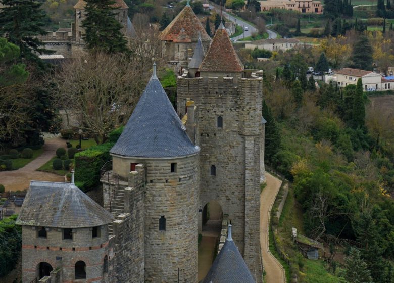 CASTLE AND RAMPARTS OF THE CITY OF CARCASSONNE