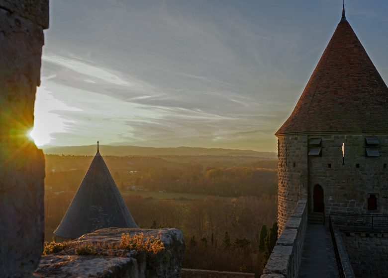 CASTLE AND RAMPARTS OF THE CITY OF CARCASSONNE