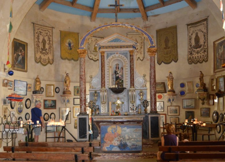 CHAPELLE NOTRE DAME DES AUZILS ET CIMETIÈRE MARIN